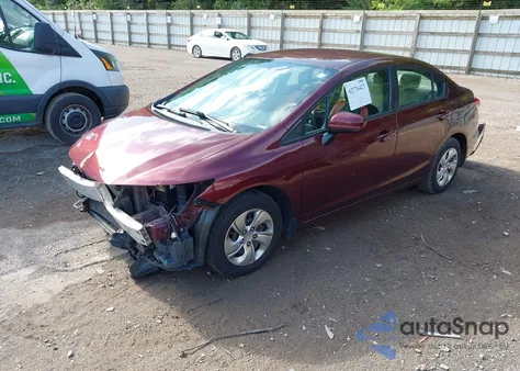 2015 Honda Civic Lx from USA, damaged, VIN 19XFB2F51FE097079